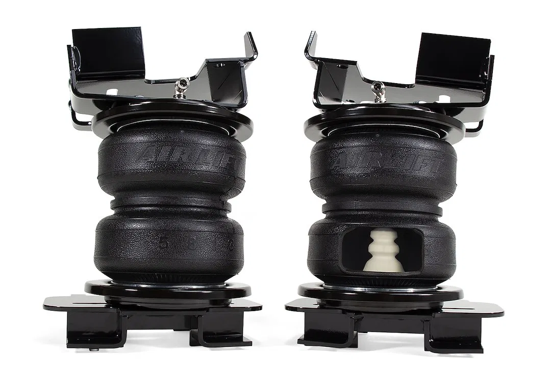 88385 – AIR LIFT Helper Spring Kit, Air Spring Frame Mount Up To 5000 Pounds Of Leveling Capacity Air Adjustable From...